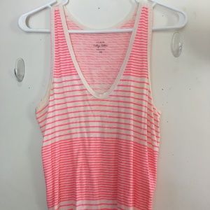 J. Crew Vintage Cotton Tank in Block Stripe #93045
